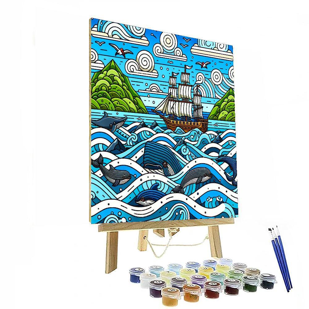 Oceanic Voyage Expedition Paint By Number