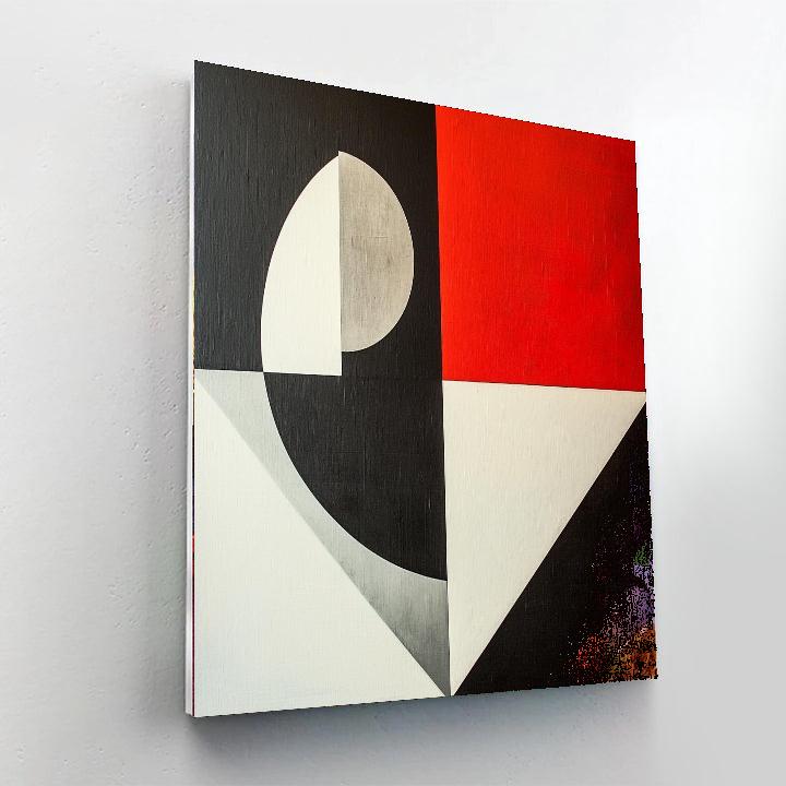 Kazimir Malevich Inspired Reflections On Shape  Paint By Color