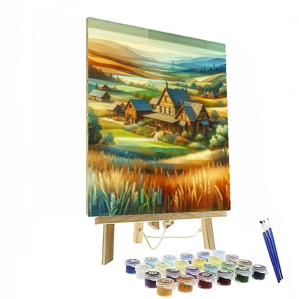 Charming Country Inn Paint By Color