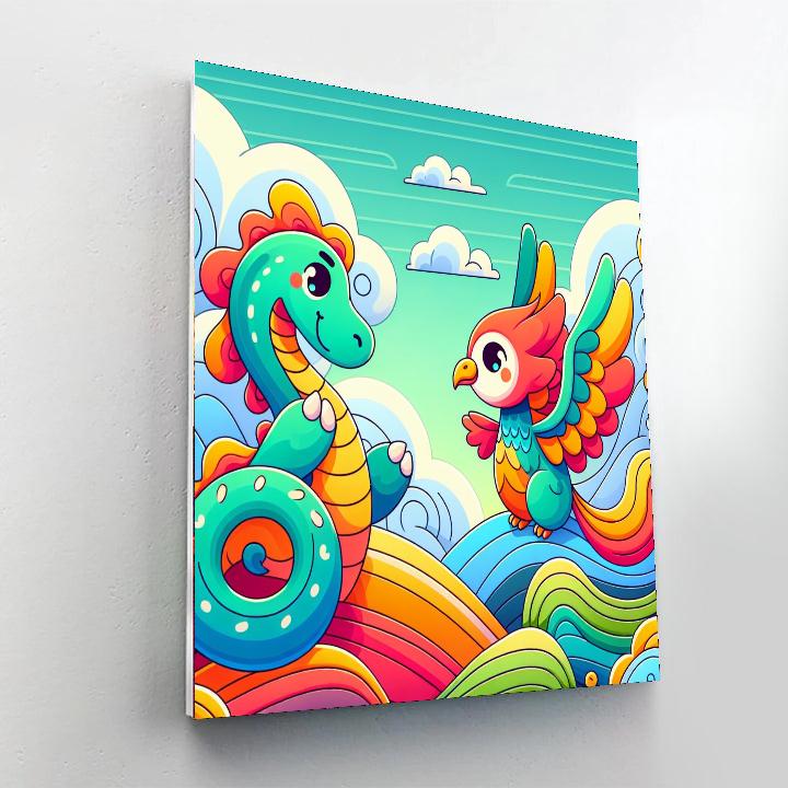 Enchanted Mythical Creatures Paint By Numbers
