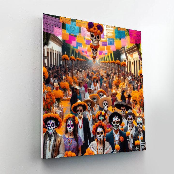 Oaxaca Day Of The Dead Paint By Number