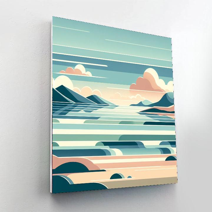 Serene Ocean Getaway Numbered Painting Kits