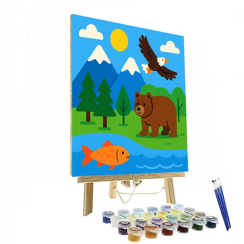 Nature Explorers - Wild Habitat Adventure Paint By Number