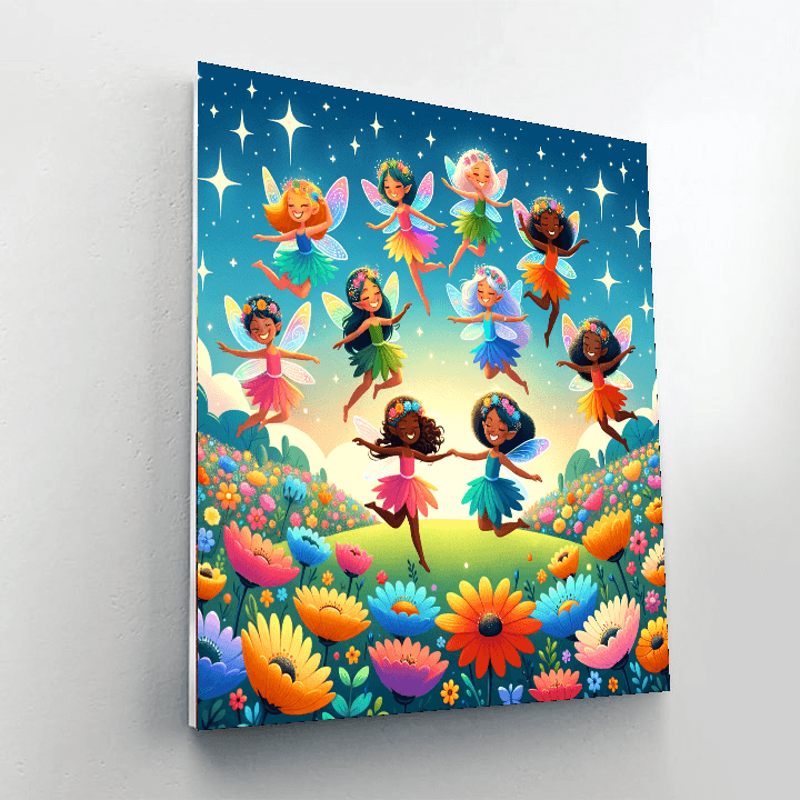 Whimsical Fairy Adventure Paint By Numbers Kits