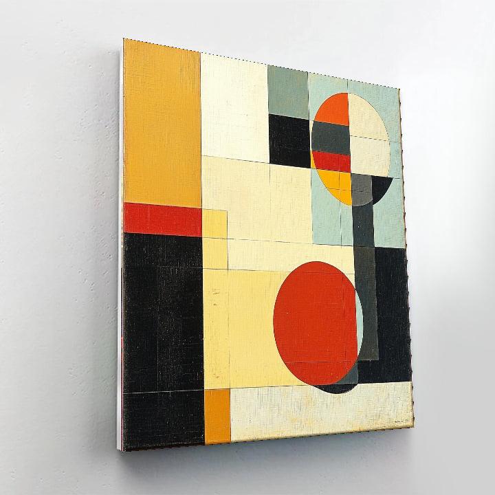 Kazimir Malevich Inspired Simplicity In Form  Paint By Color