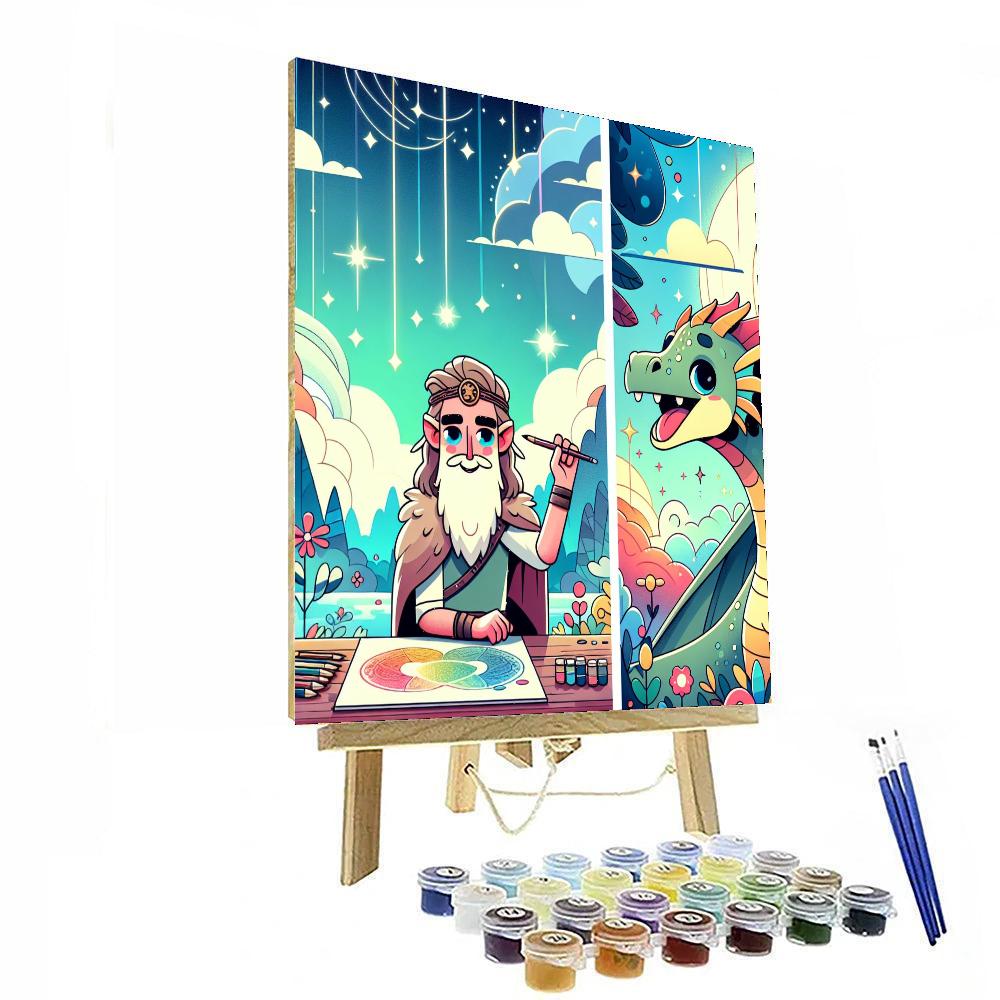 Fun With Fantasy Painting Number Kit