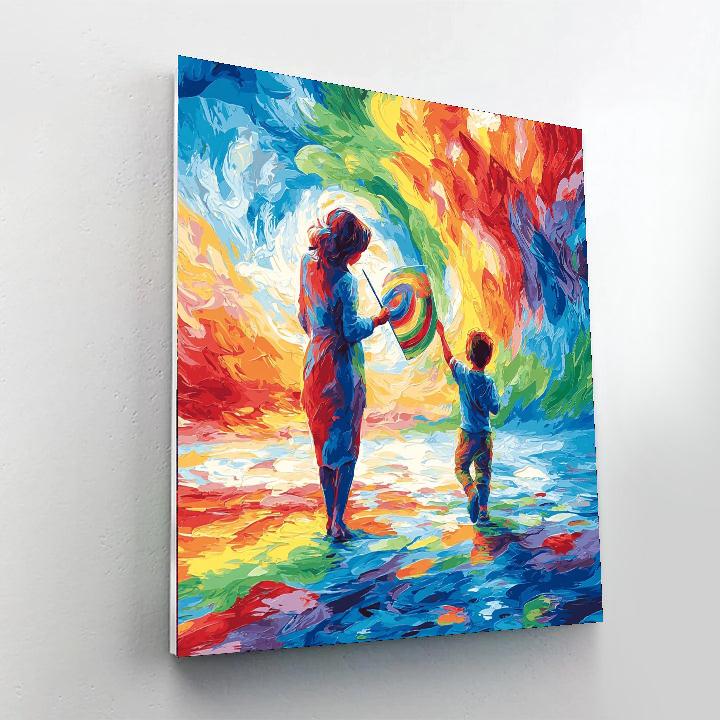 A Rainbow Of Love Numbered Painting Kits