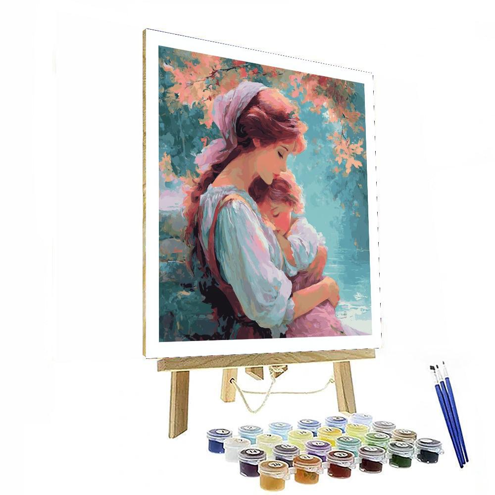 Eternal Bond In Pastels Numbered Painting Kits