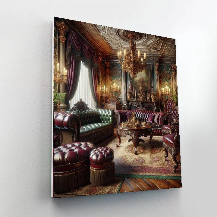 Refined Victorian Elegance Paint By Numbers