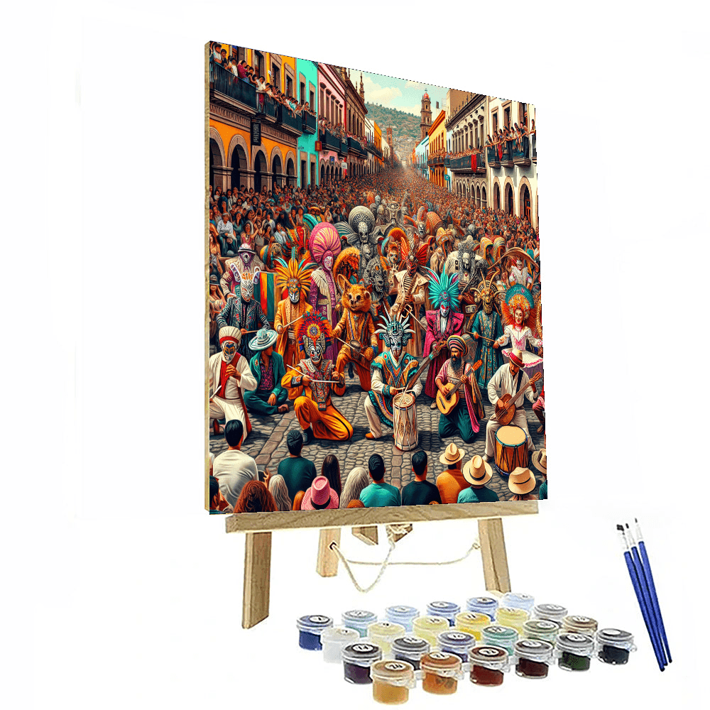 Festival Internacional Cervantino - Guanajuato, Mexico Painting By Numbers Kit