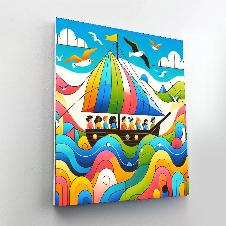 Sea Voyage Discovery Numbered Painting Kits