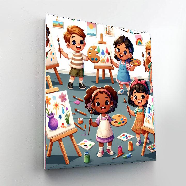 Little Artists Numbered Painting Kits
