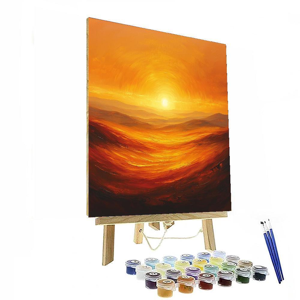 Caravaggio Inspired Embers Of Dawn  Paint By Numbers Kits