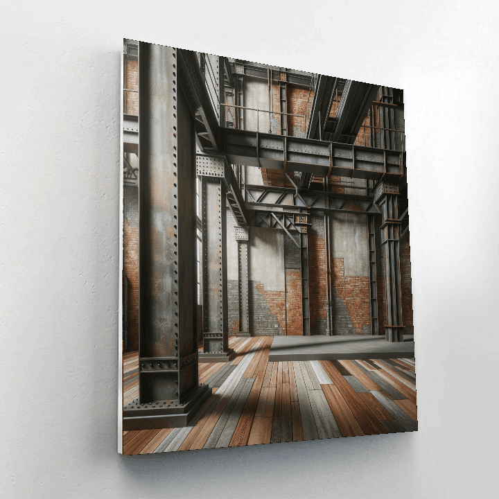 Industrial Urban Edge Paint By Number
