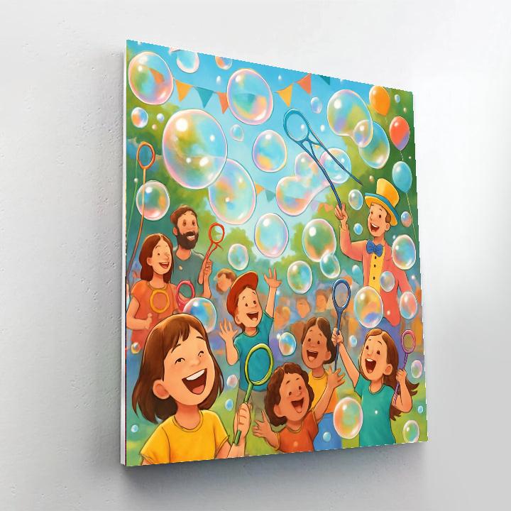 Bubblefest Paint By Numbers Art