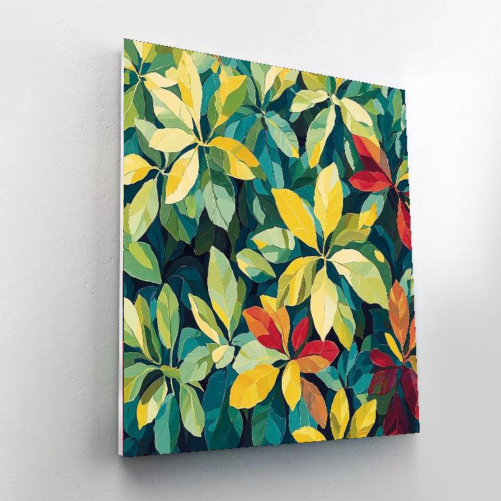 Paul Cézanne Inspired Layered Vibrancy  Painting By Numbers Kit