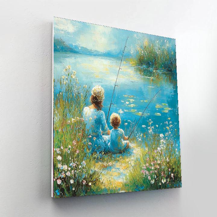 Together At The Lake Paint By Numbers Kits