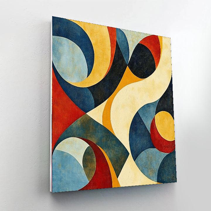 Paul Klee Inspired Whispers Of Chromatic Symphony  Paint By Number