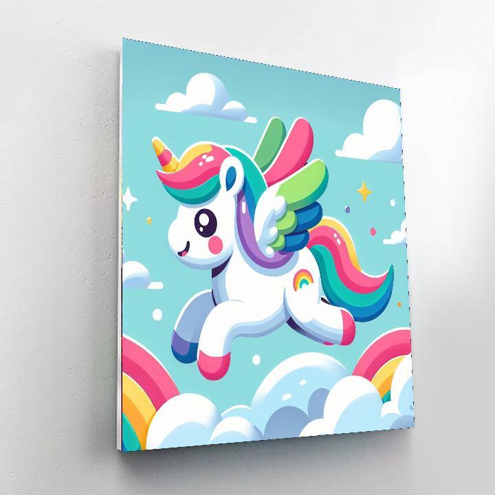 Mystical Pegasus Flight Paint By Numbers Kits