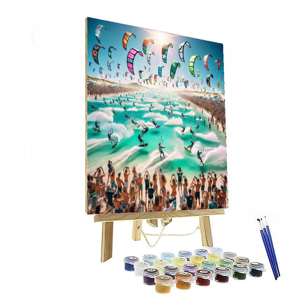 Kitesurfing World Cup Paint By Number
