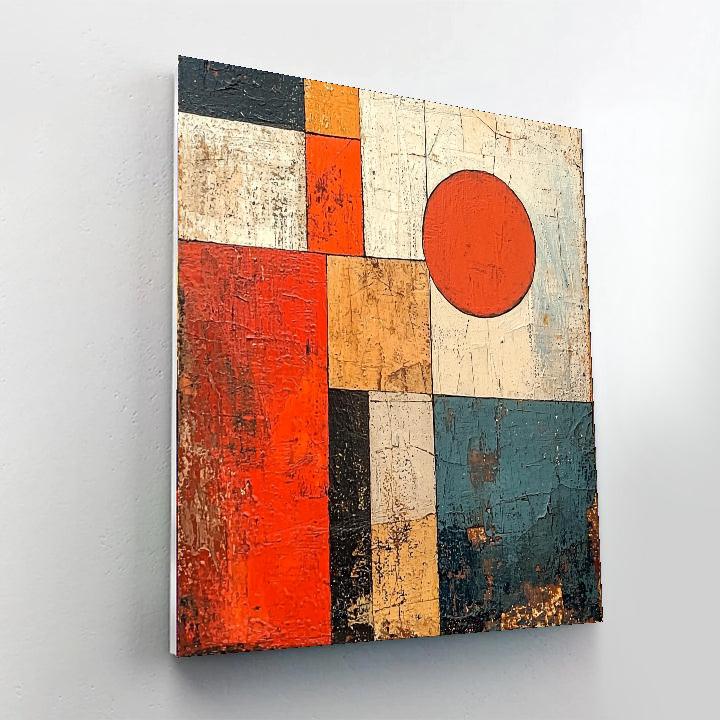 Paul Klee Inspired Textural Dreams  Paint By Number