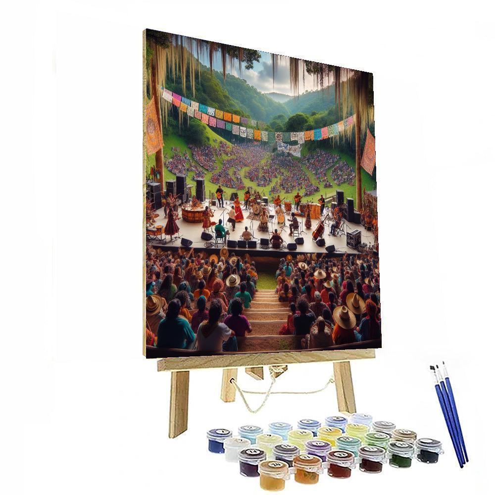 Palenque World Music Festival - Mexico DIY Paint By Numbers