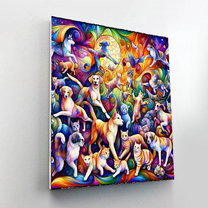 Fantastic Furry Friends Paint By Number