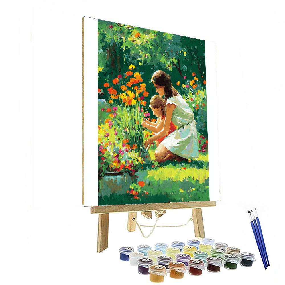 The Joy Of Growing Together DIY Paint By Numbers