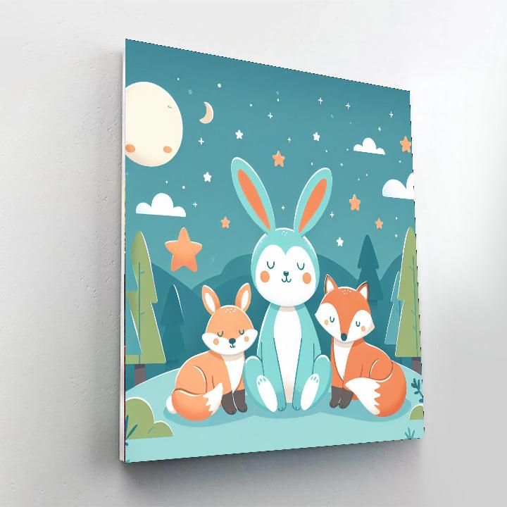 Tranquil Twilight Tales Numbered Painting Kits