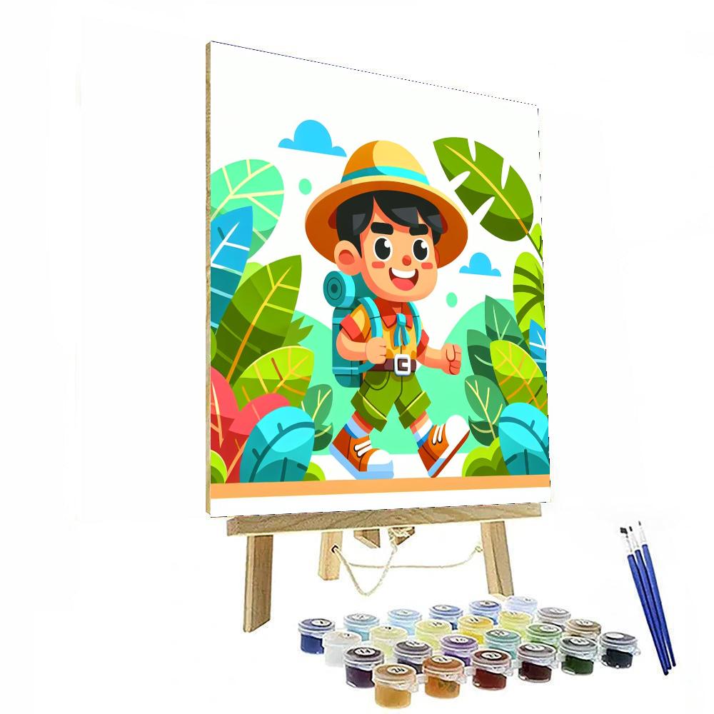 Eager Explorer Painting Number Kit