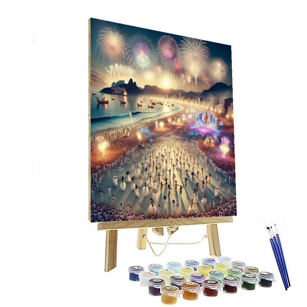 Rio De Janeiro New Year Celebration - Brazil Paint By Numbers Kits