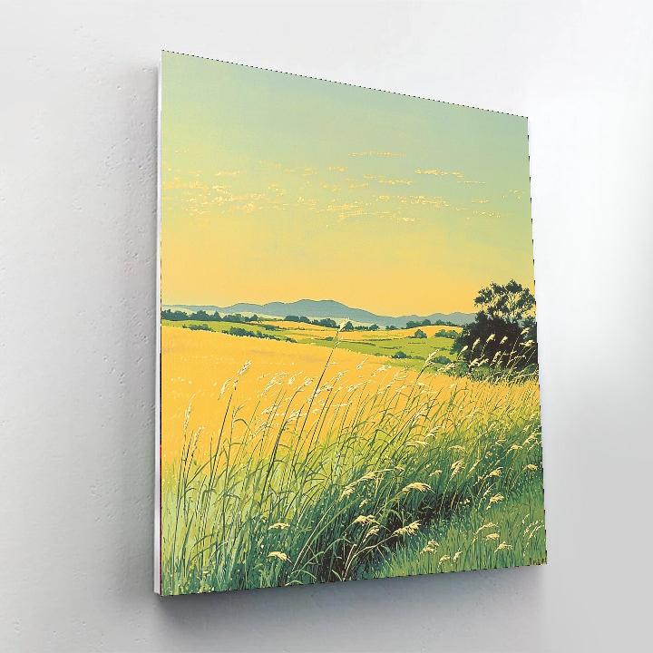 Utagawa Hiroshige Inspired Whispering Winds Of Edo  Number Painting