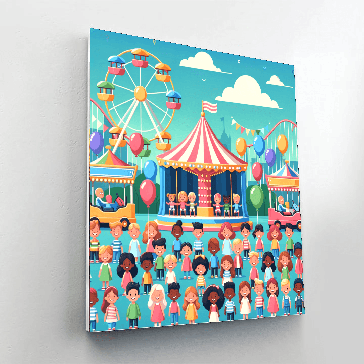 Fun At The Fair Paint By Color