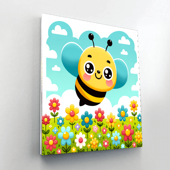 Busy Bee Buzz Paint By Number