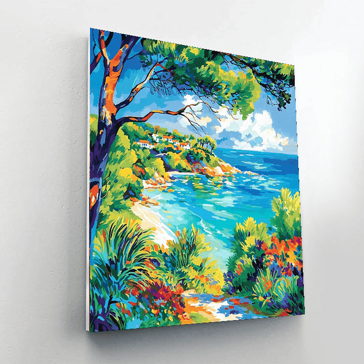 Henri Matisse Inspired Henri's Riviera  Paint By Numbers Kits