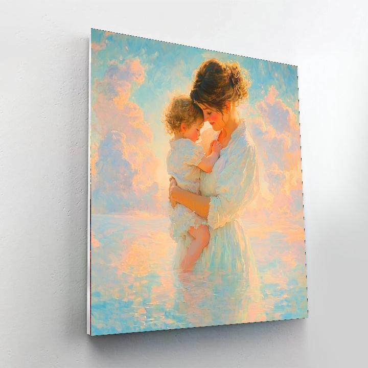 Cuddles In The Clouds Paint By Number