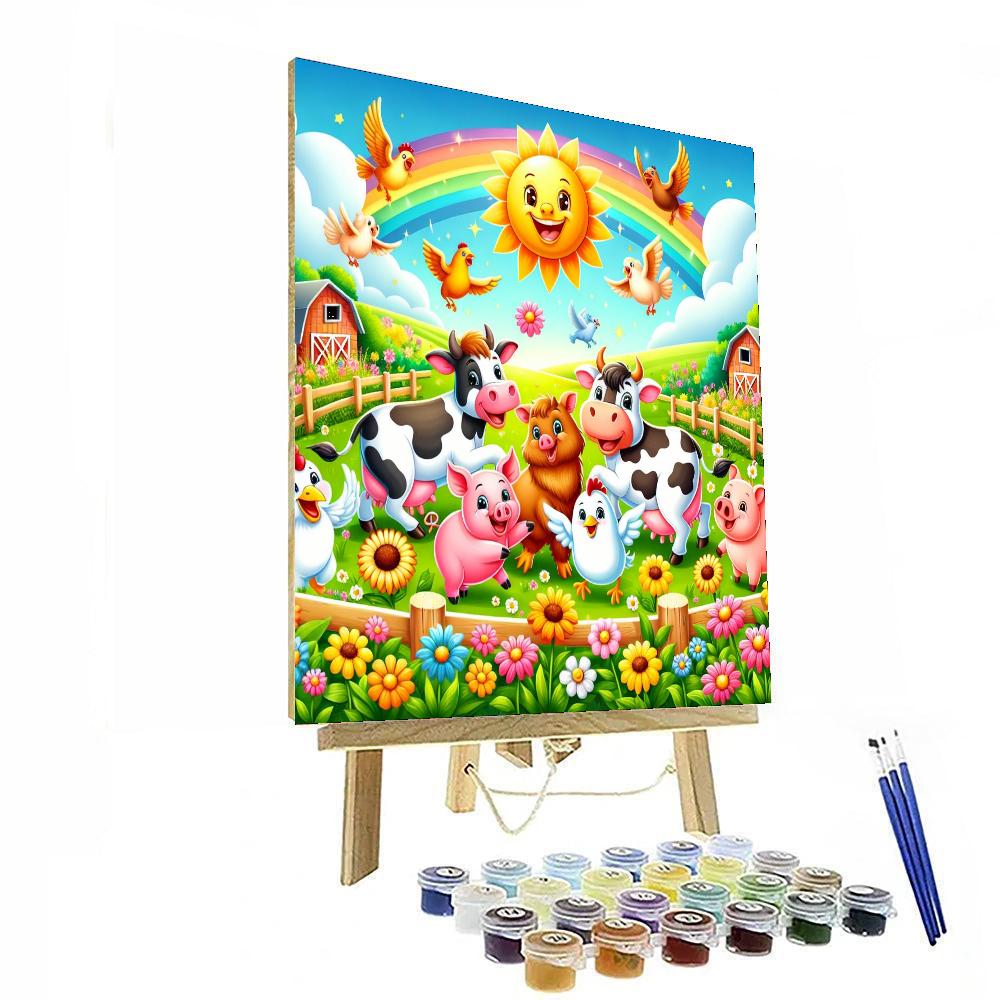 Adventures At The Farm DIY Paint By Numbers