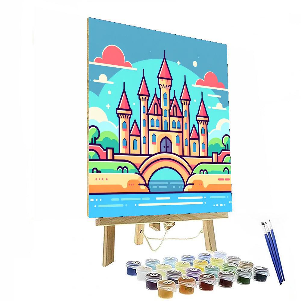 Castle Of Dreams Adventure DIY Paint By Numbers