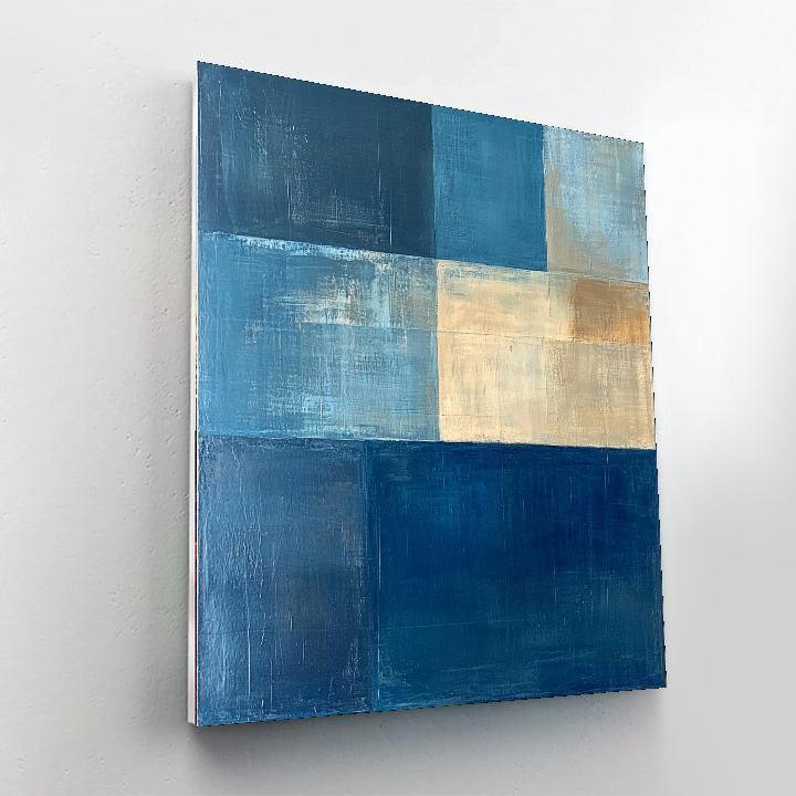 Mark Rothko Inspired Harmonic Stillness  Numbered Painting Kits