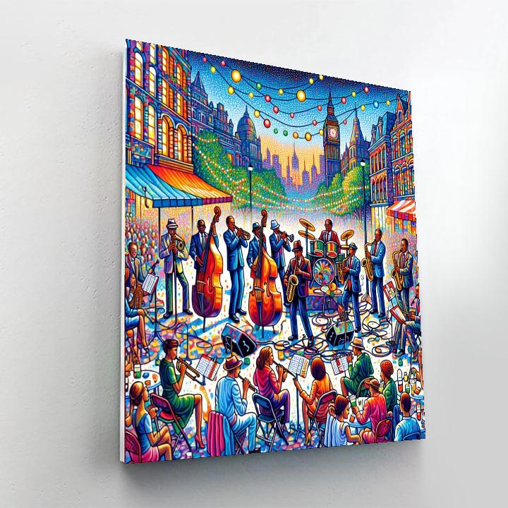 International Jazz Day - Worldwide Paint By Color