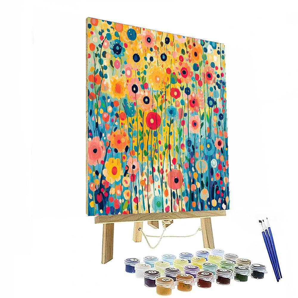 Paul Klee Inspired Charming Patterns  Numbered Painting Kits