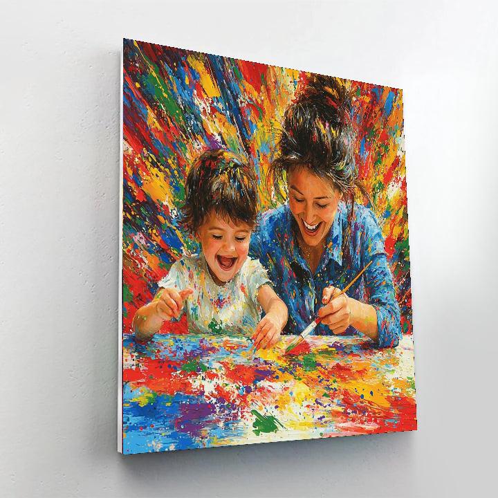 The Colors Of Togetherness Number Painting