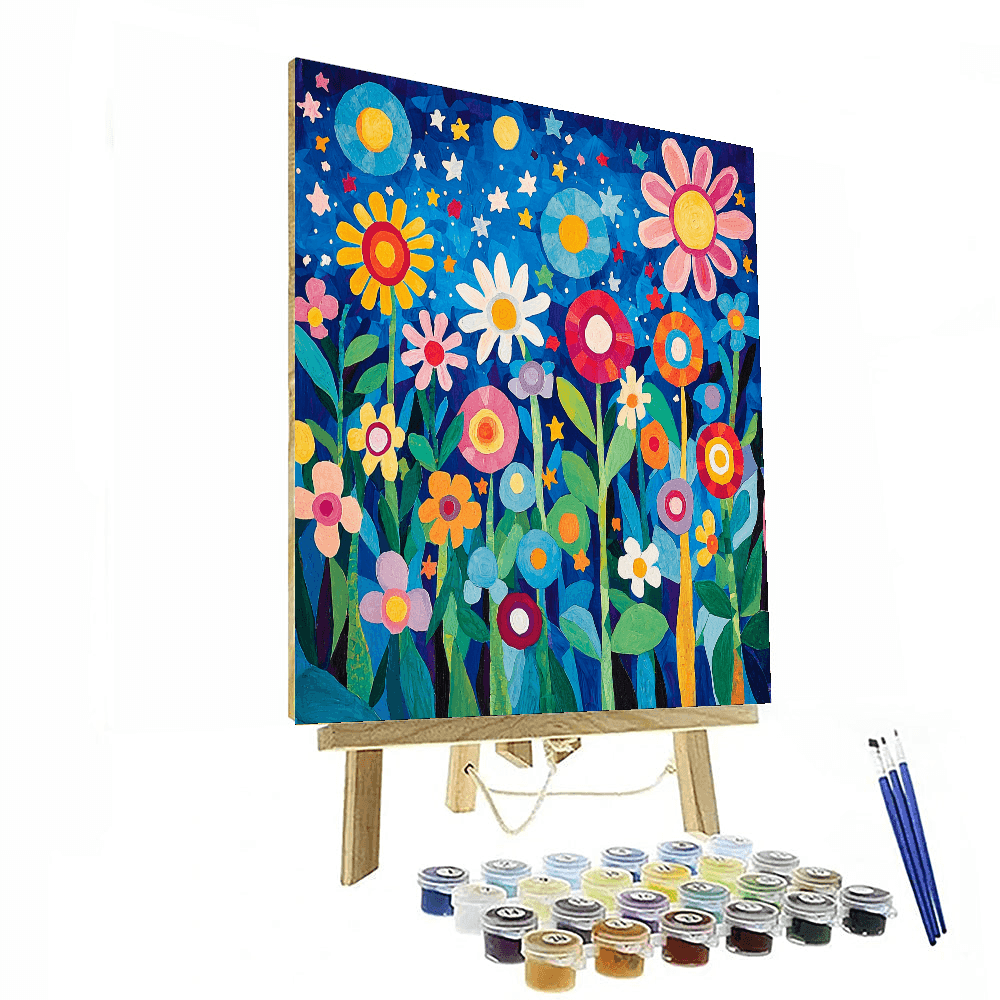 Henri Matisse Inspired Celestial Garden Party  Paint By Numbers Art