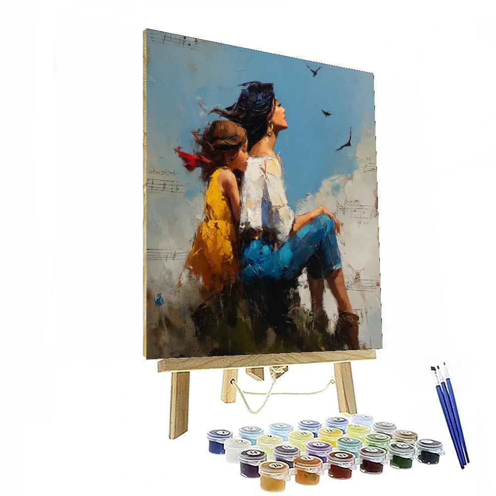 Songs Of A Mother's Heart Paint By Numbers Kits