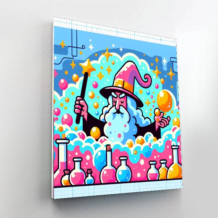 Wizard's Magical Lab Paint By Numbers Kits