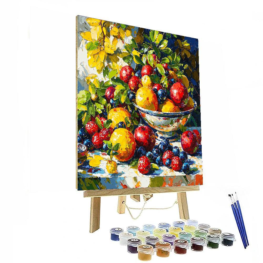 Paul Cézanne Inspired Fruits Of The Earth Harmony  Painting By Numbers Kit