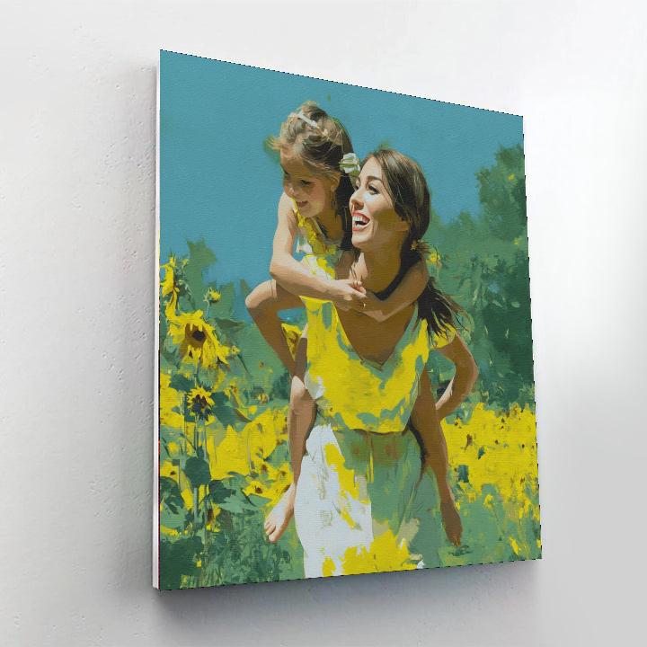 A Day In The Sunshine Numbered Painting Kits