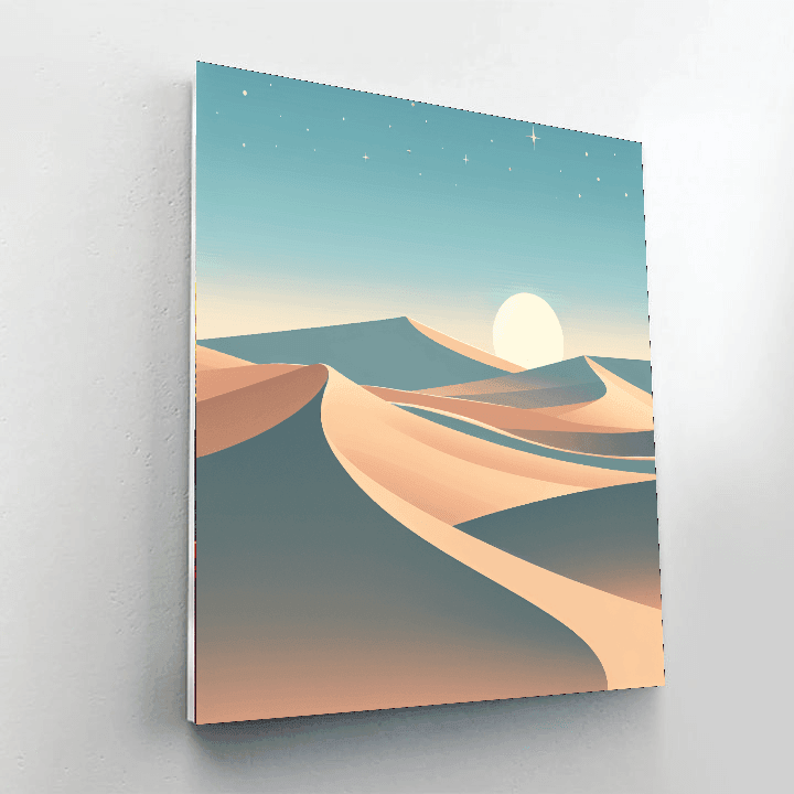 Dreamy Dunes Painting By Numbers Kit