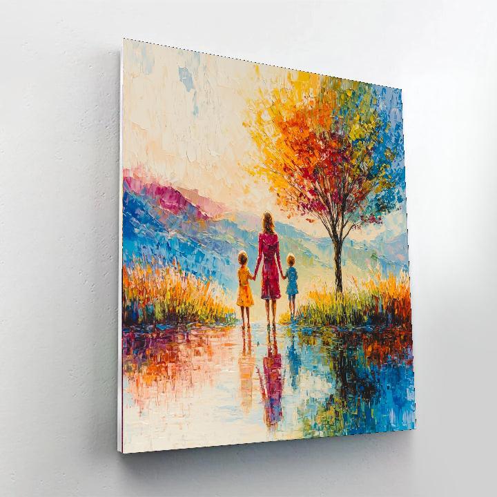 Embracing Change Numbered Painting Kits