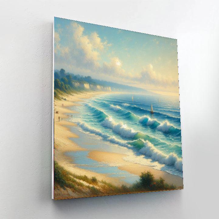 Coastal Escape Serenity Numbered Painting Kits